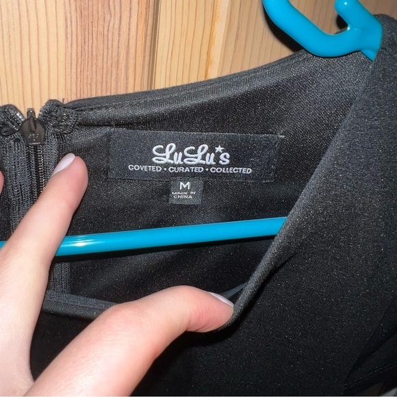 Lulu’s - Legendary Lovers Black Skater Dress - Picture 4 of 4